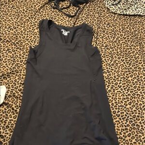 Black Sleeveless Top